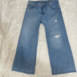 Wide leg jeans